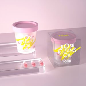 Folki Rose Oil салфетки матирующие влажные 20 шт